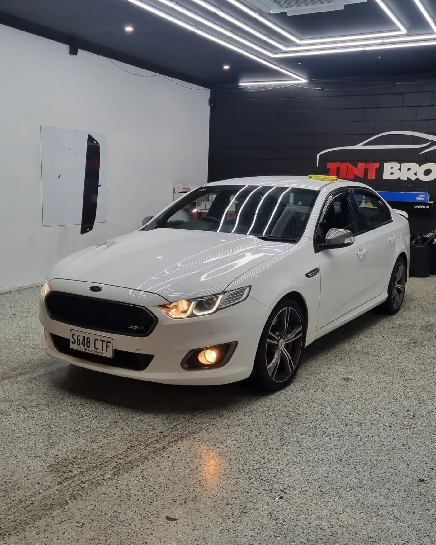 Ford Falcon XR8 tinted with Rayno S9 Phantom window film