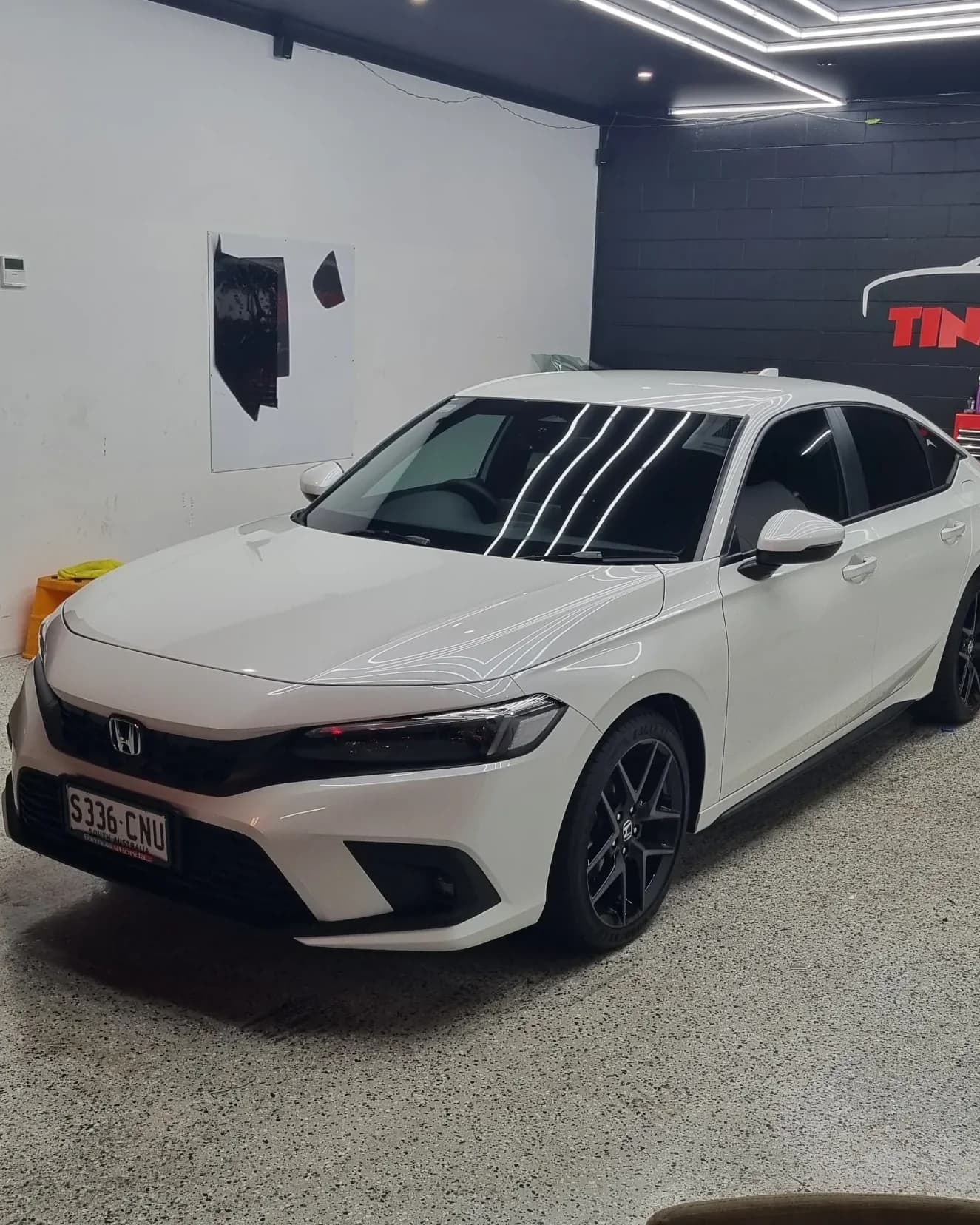 Hatch with window tint fitted by Tint Bros