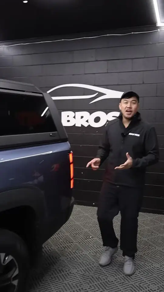 BYD Shark 6 ute with the sides, rear and sunroof tinted in Rayno S9 Phantom